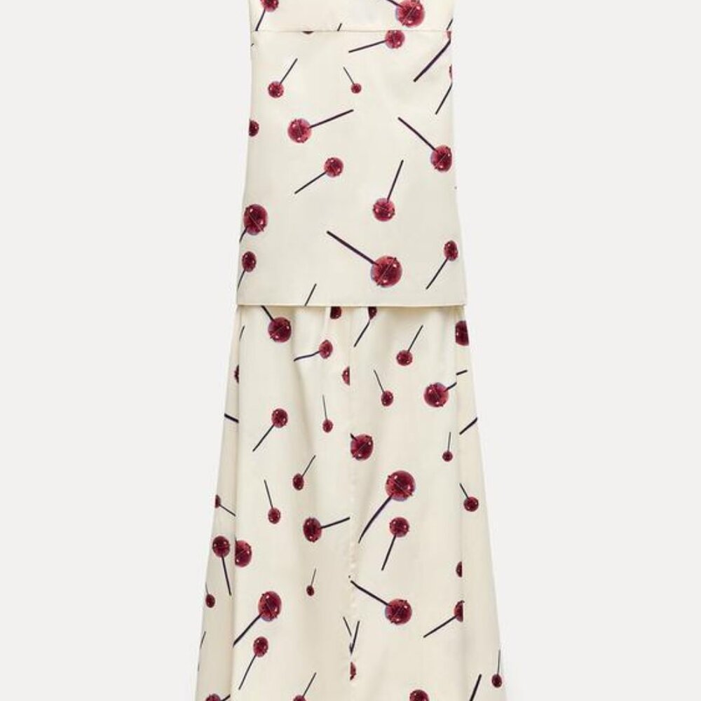 ZARA SS24 PRINTED POPLIN SHIRTDRESS ZW COLLECTION 3089/144 019/320 - Picture 7 of 11
